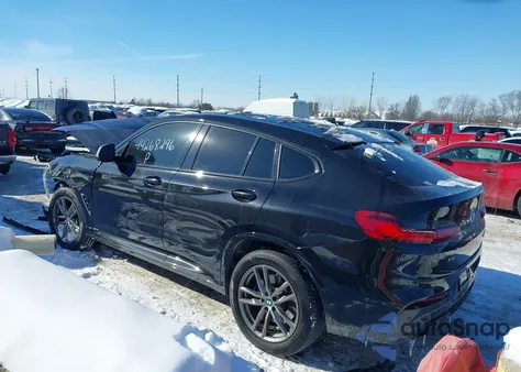2019 BMW X4 M40I z USA, uszkodzony, nr VIN 5UXUJ5C53KLJ62823